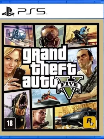 Grand Theft Auto V Standard Edition Rockstar Games PS5 Físico