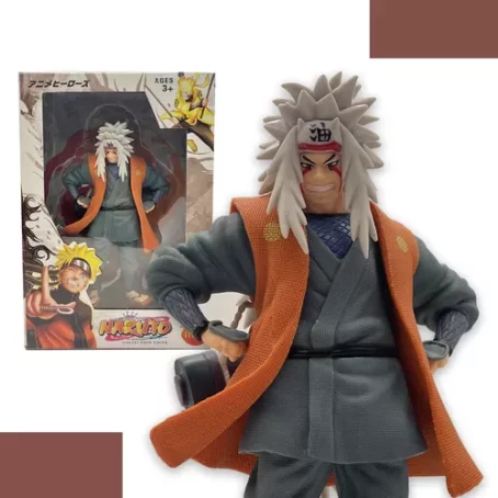 Brinquedo Boneco Naruto Jiraiya Anime Naruto Jiraiya Figura