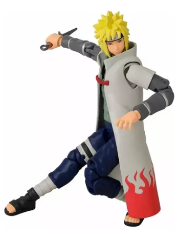 Boneco Articulado Minato Namikaze Naruto Bandai Original