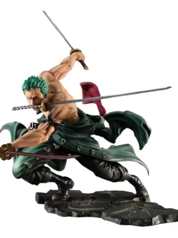 Boneco Roronoa Zoro Action Figure Anime One Piece